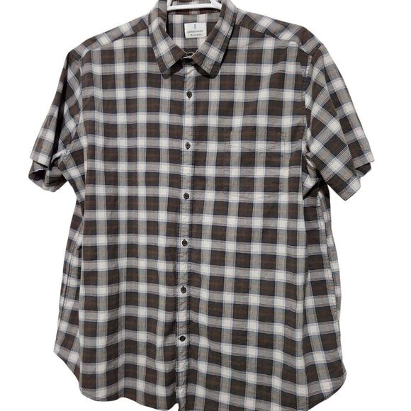 Mutual Weave Other - Mutual Weave Shirt Size 2XL Plaid Button Up Short Sleeve